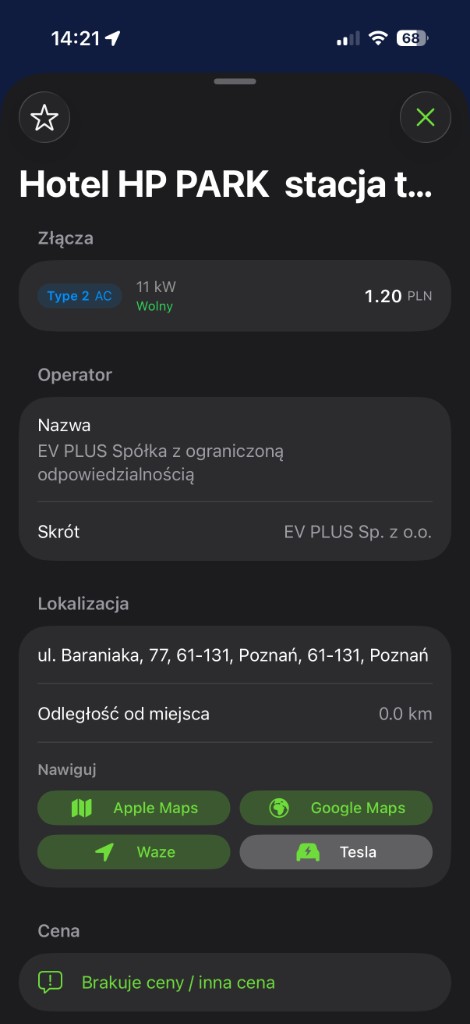 Lista ładowarek posortowana po opłacalności