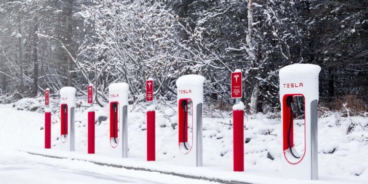 tesla supercharger