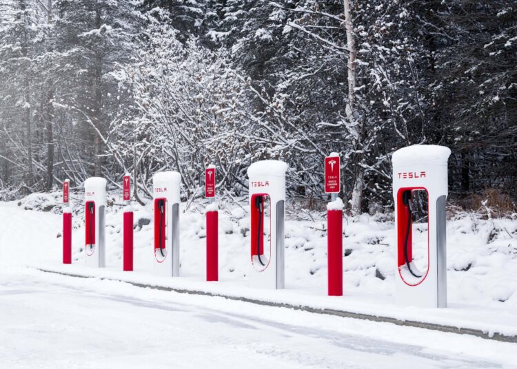 tesla supercharger