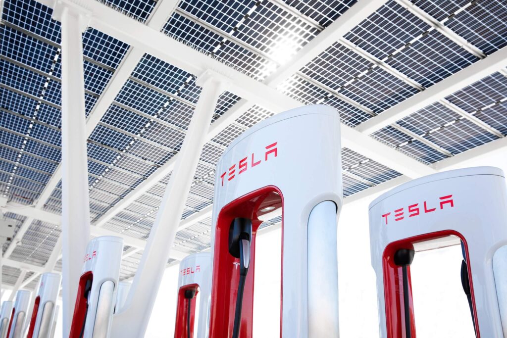 tesla supercharger