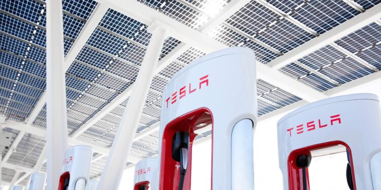 tesla supercharger