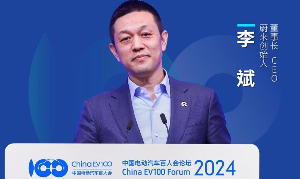 william li china ev 100 forum