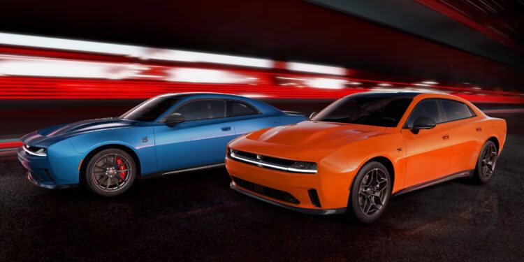 dodge charger daytona ev render