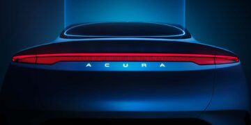 acura performance ev koncept