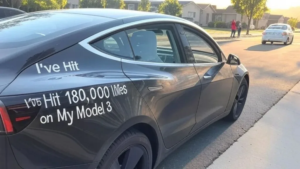 nishant soni tesla model 3 przebieg