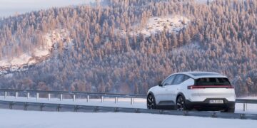polestar 3 zima