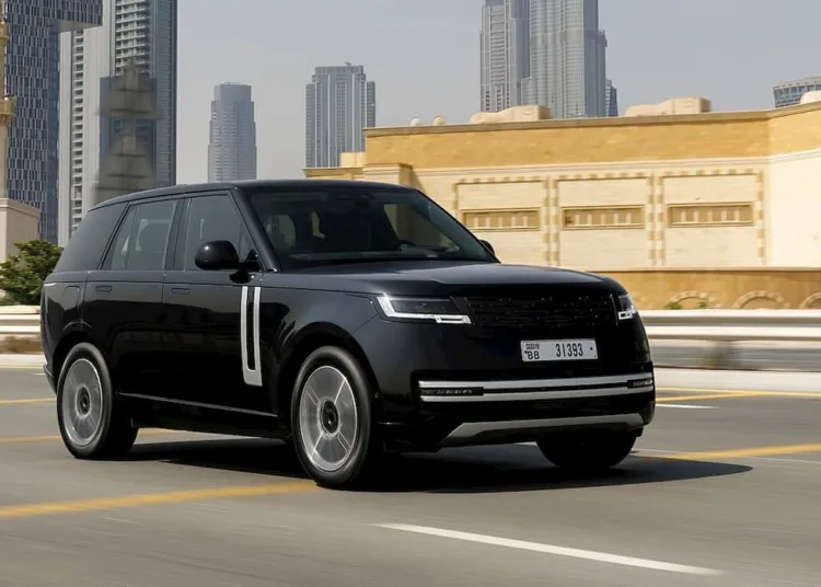 range rover electric suv