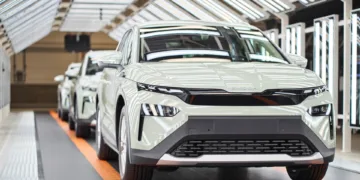 skoda elroq fabryka Mladá Boleslav
