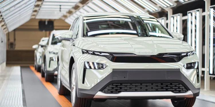 skoda elroq fabryka Mladá Boleslav