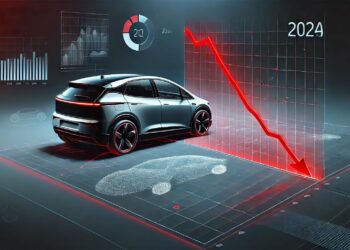 spadek sprzedaży elektryków 2024 elektromobilność polska