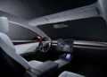 tesla model 3 wnętrze