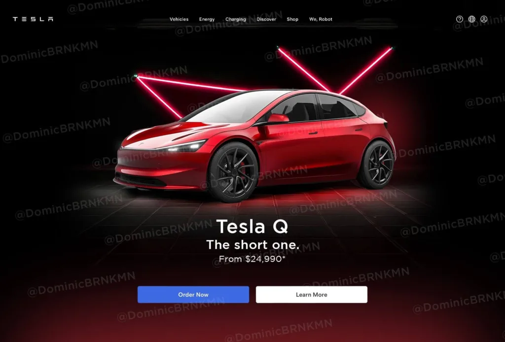 tesla q render x