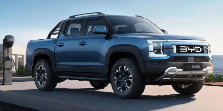 byd shark pickup hybrid