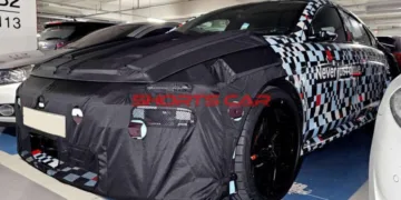 hyundai ioniq 6n spy photo