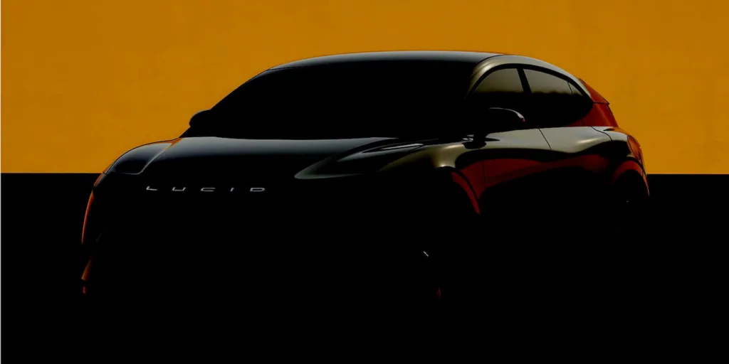 lucid mid suv teaser