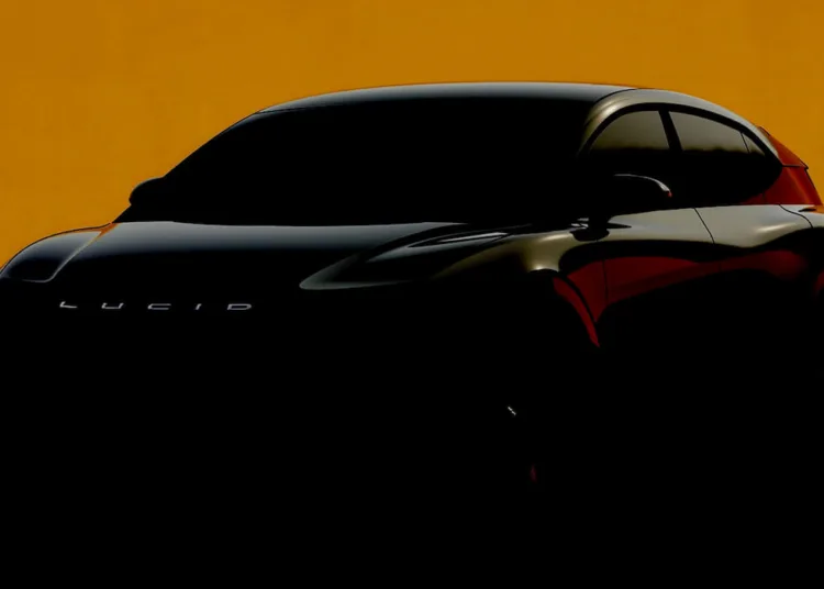 lucid mid suv teaser