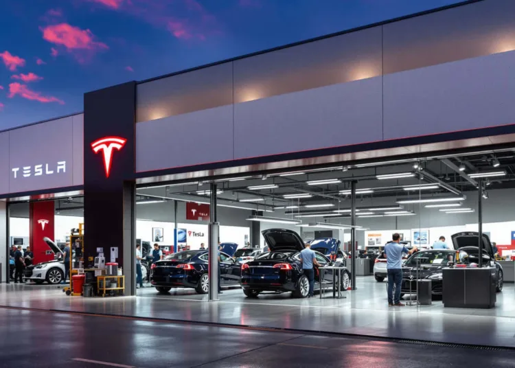 tesla serwis