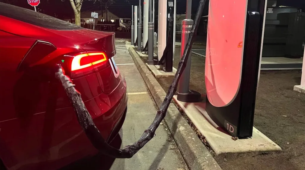 tesla testowane zabezpieczenie kabli