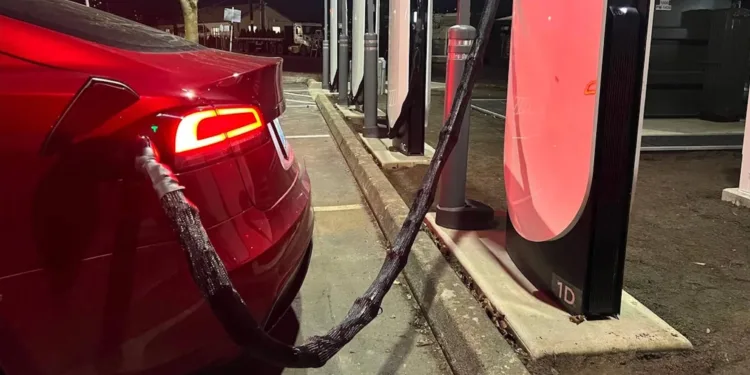 tesla testowane zabezpieczenie kabli