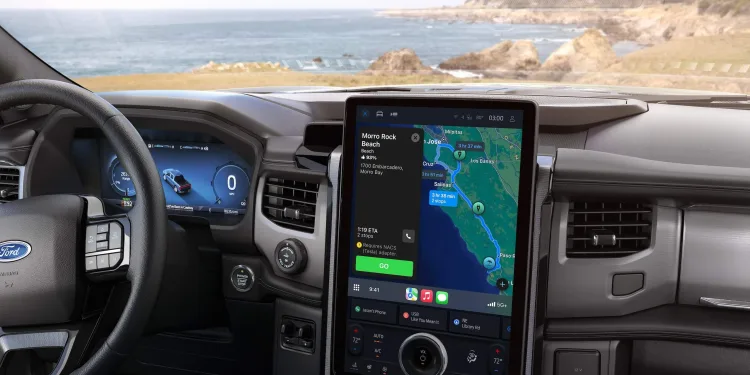 ford apple maps nacs