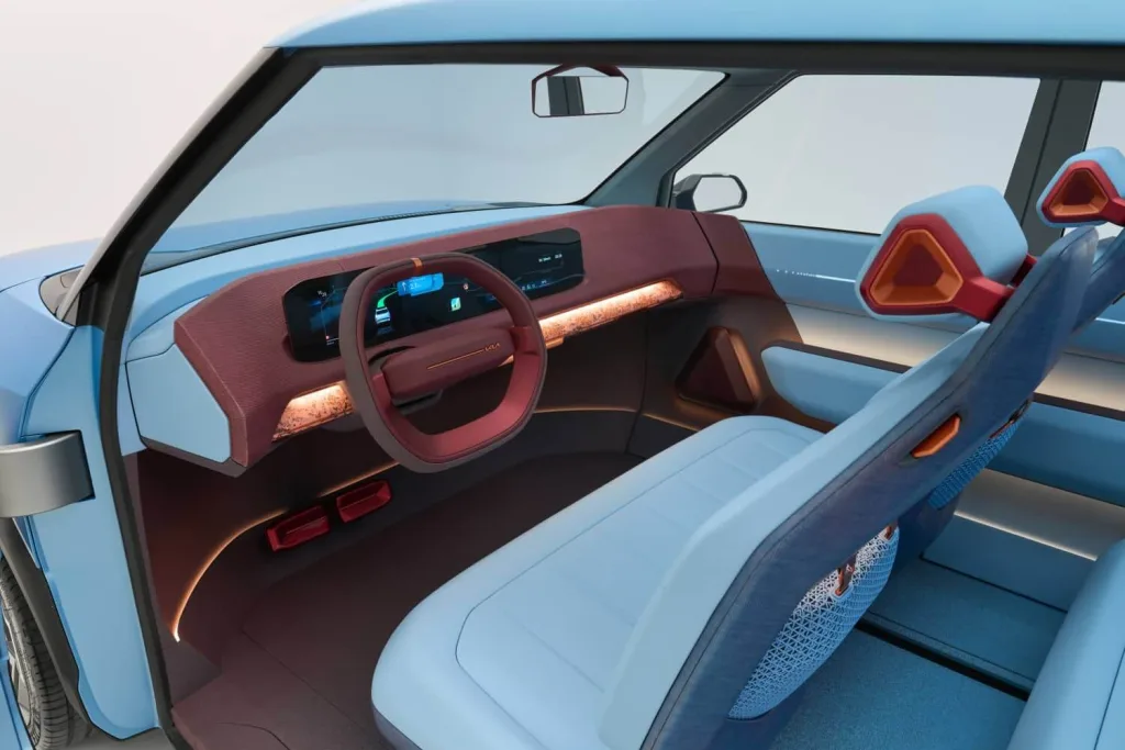 kia ev2 koncept wnętrze