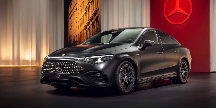 mercedes cla elektryczny