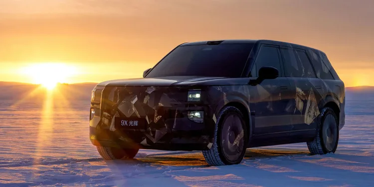 zeekr 9x grand teaser