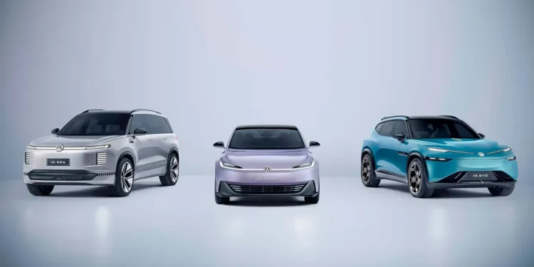 3 nowe modele volkswagen chiny