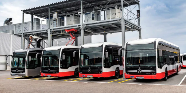 autobusy elektryczne niemcy