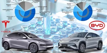 bateria tesla vs byd