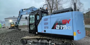 koparka elektryczna sany