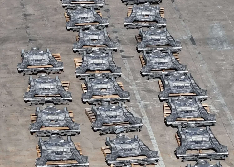 odlewy cybercab giga texas