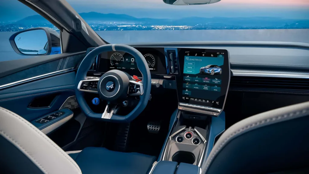 alpine a390 wnętrze