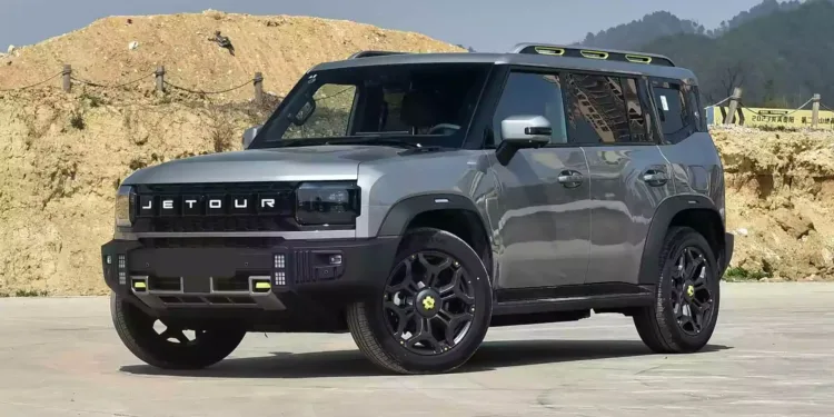 chery jetour ev z chin