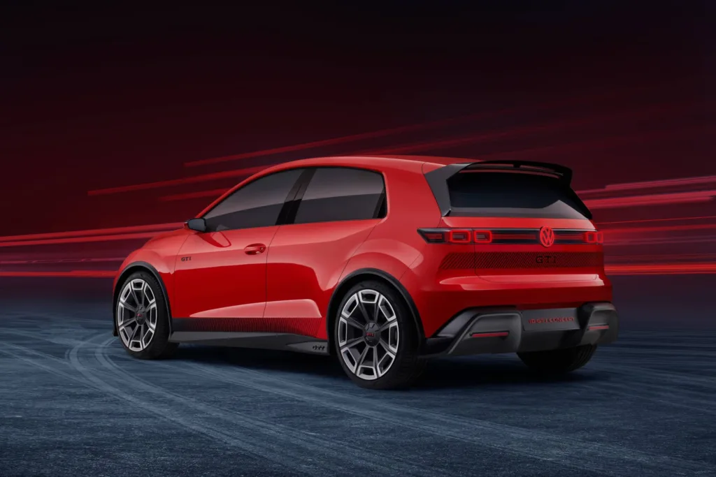 elektryczny volkswagen golf gti koncept
