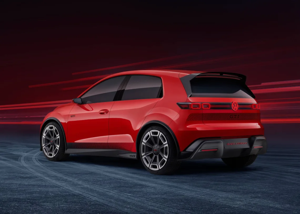 elektryczny volkswagen golf gti koncept