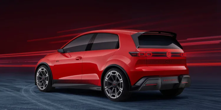 elektryczny volkswagen golf gti koncept