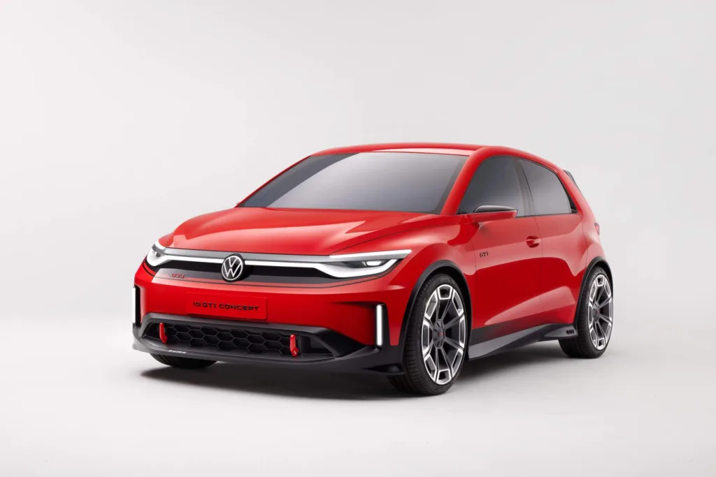 elektryczny volkswagen golf gti koncept