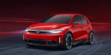 elektryczny volkswagen golf gti koncept