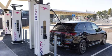 ionity stacja ladowania