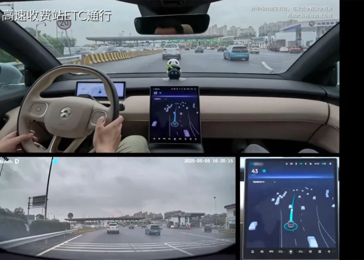 nio autopilot pokaz