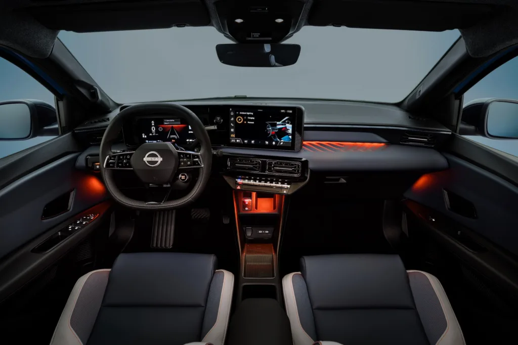 nissan micra 2025 wnętrze