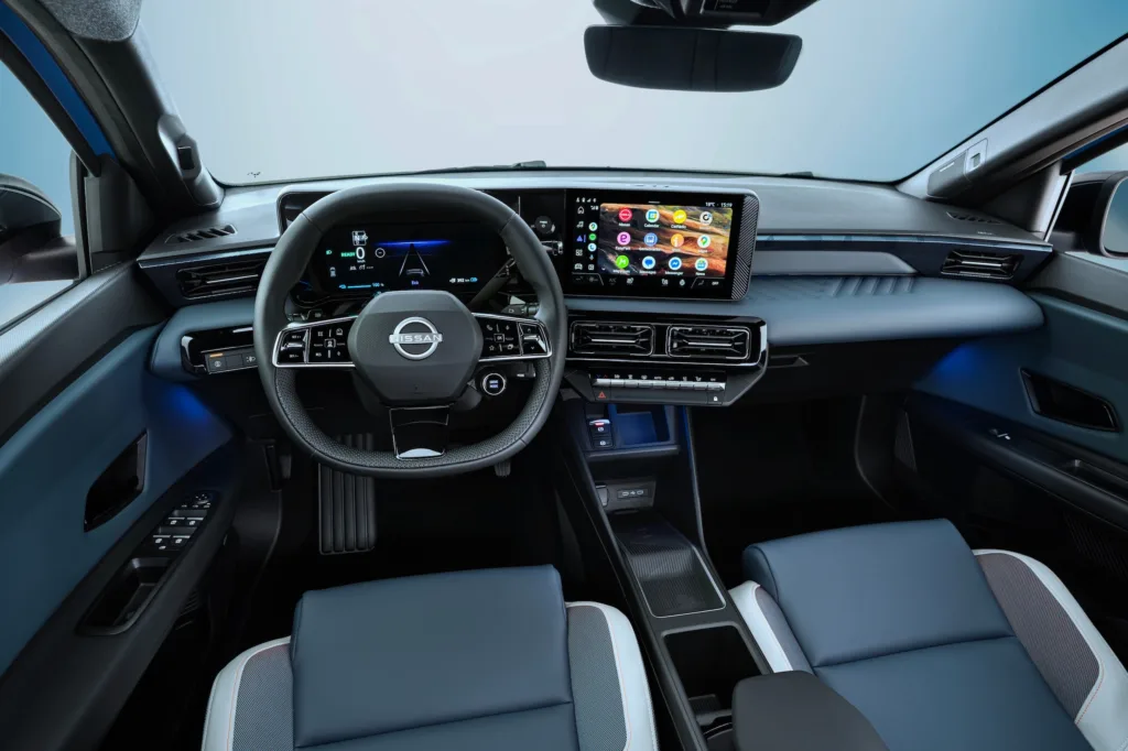 nissan micra 2025 wnętrze