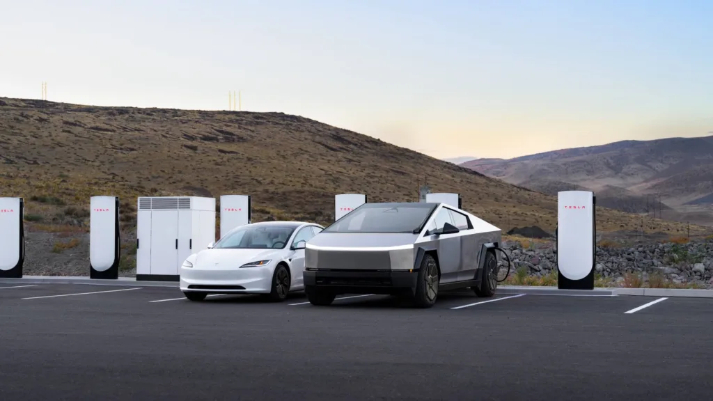 tesla supercharger v4