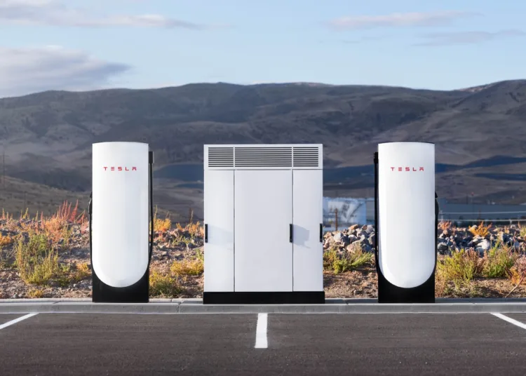 tesla supercharger v4