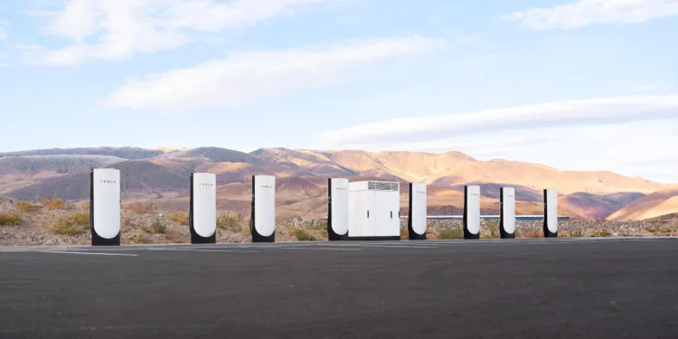 tesla supercharger v4