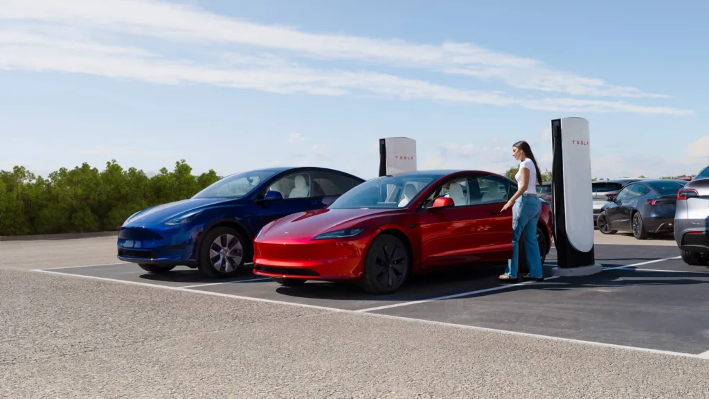 tesla supercharger v4