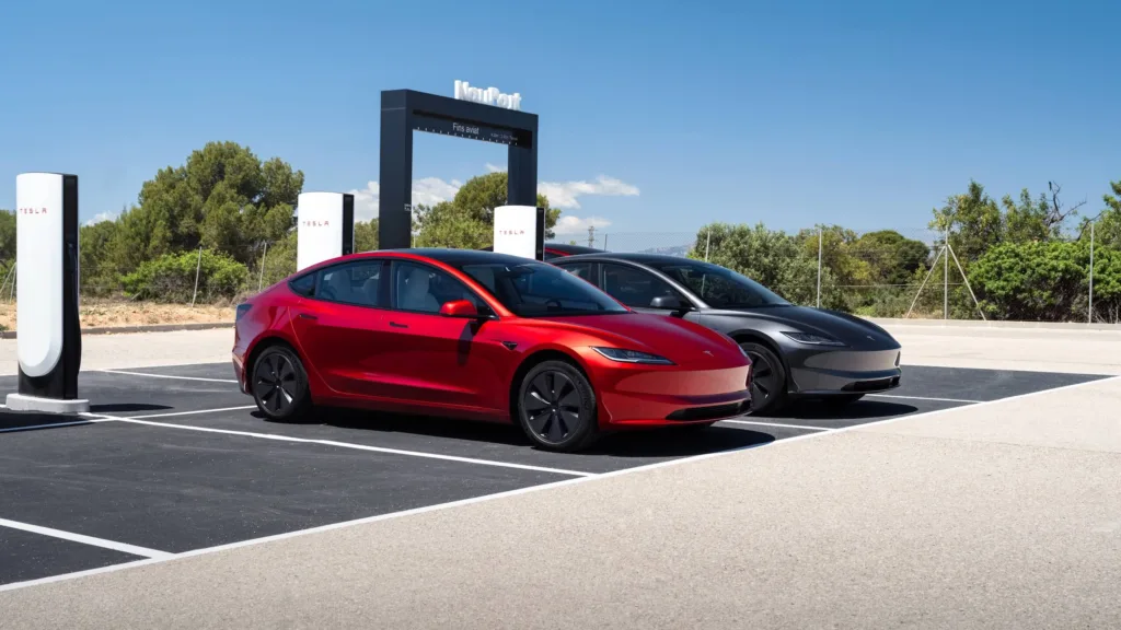 tesla supercharger v4