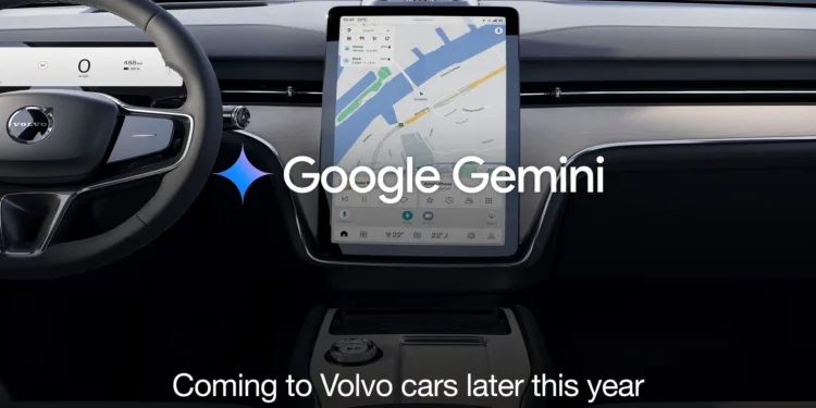 volvo google gemini zapowiedz