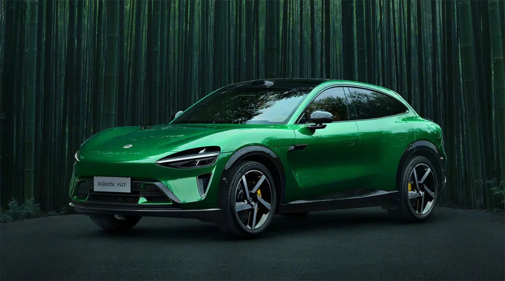xiaomi yu7 green